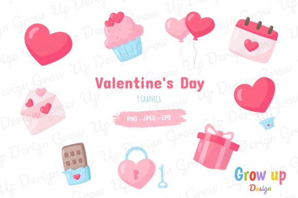 Download Happy Valentine's Day Icons Set - Premium Resources